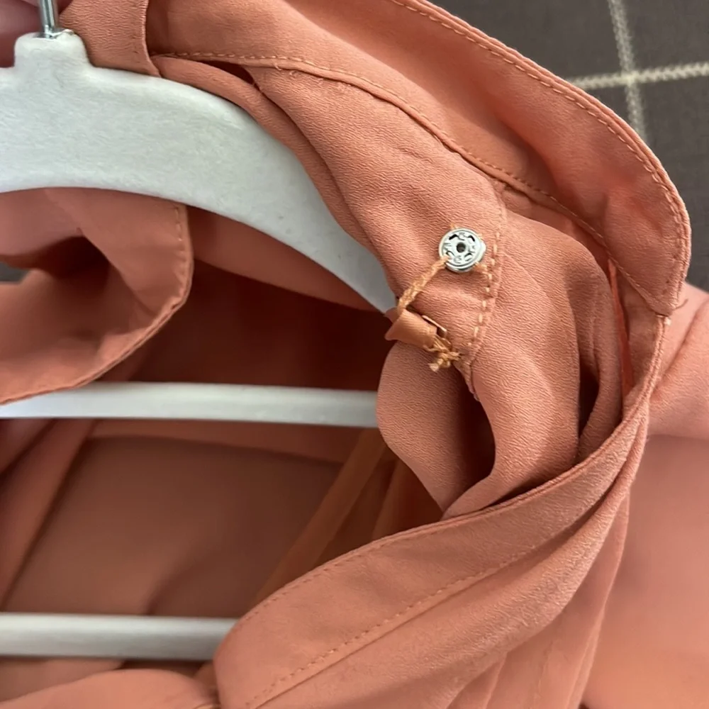 NWOT.  Cool and comfortable and feels like a silk dress. - Picture 3 of 4